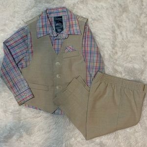 boys plaid suit